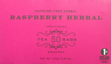Harney & Sons Raspberry Tea, Caffiene Free Herbal, Red, 50 Count